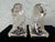 1940s Vintage Federal Glass Horse Head Bookends – Clear Pressed Glass Pair, C. 1940s For Sale - Image 5 of 10