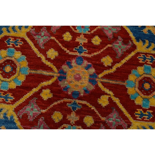 Textile Anatolia Rug 9’1” X 12’2” Gray Wool Tribal Hand-Knotted Oriental Carpet For Sale - Image 7 of 14