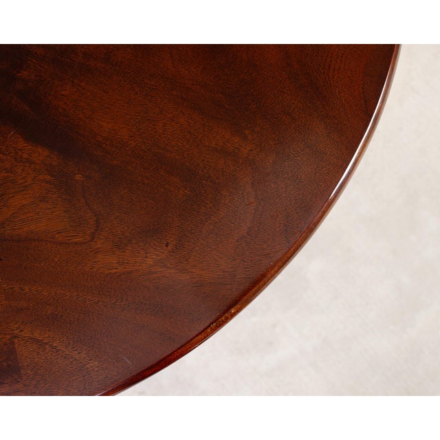Ralph Lauren Mahogany Bryce Pedestal Center Table For Sale - Image 15 of 17