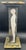 Selina Trieff Art Wood Pedestal Column Painted Figures Gold Leaf Selena For Sale - Image 13 of 18