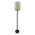 Vintage Faux Bamboo Brass Hollywood Regency/Chinoiserie Floor Lamp For Sale