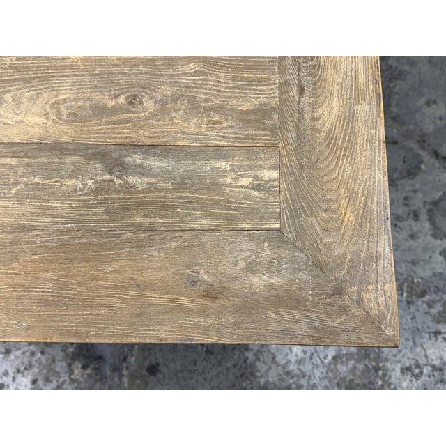 Gray Restoration Hardware Bertrand Console Table For Sale - Image 8 of 12