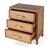 2020s Mesa 25 in. W Rectangular Cane and Solid Wood 3 Drawer Nightstand, Natural & Cane For Sale - Image 5 of 11