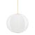 Hudson Valley Lighting Jupiter 19.75 in. 1 Light Pendant in Aged Brass Finish For Sale