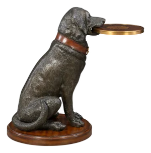 Maitland-Smith Golden Retriever Accent Table