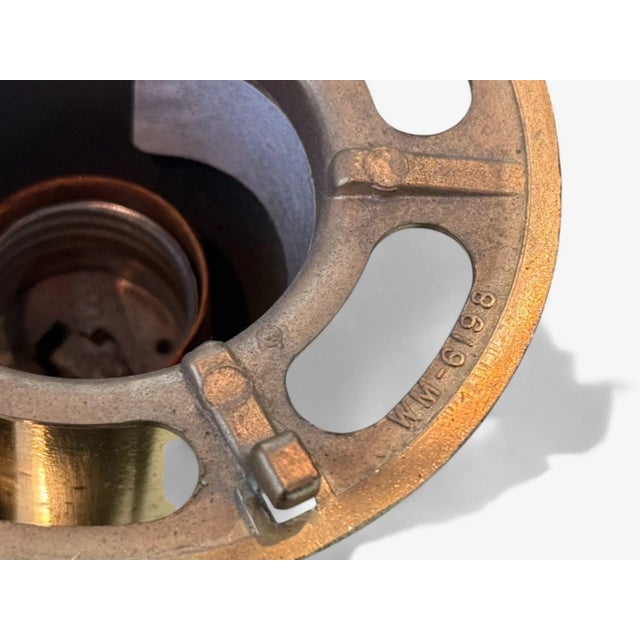 Gerald Thurston, Teak, Brass, Plastic, Table Lamp, Usa, 1960s For Sale - Image 11 of 11