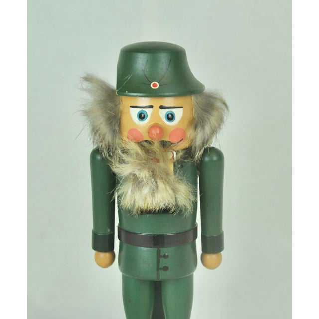 German Nutcracker in Green Costume, 1960s For Sale - Image 3 of 8