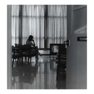 1960s Lady Watching Television Photograph For Sale