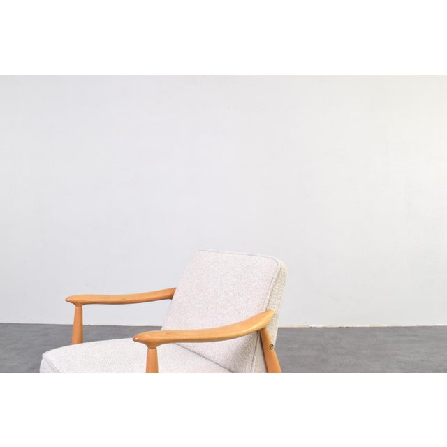 Mid-Century Modern Lounge Chairs by J. Kędziorek, 1960s, Set of 2 For Sale - Image 11 of 17