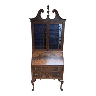 1930s Vintage Secretary Desk For Sale