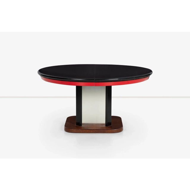 Wood 1930s Paul Frankl Custom Dining Table For Sale - Image 7 of 10