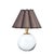 The Giorgio Mini Table Lamp provides a soft, inviting glow through its umber scalloped shade, making it a perfect accent...
