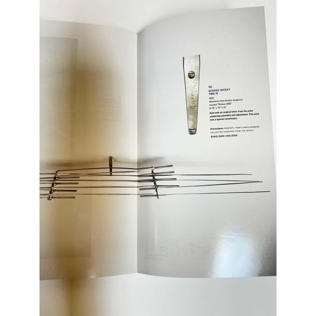 Los Angeles Modern Auctions (LAMA) Modern Art & Design Auction Catalogue 2012 For Sale - Image 17 of 17