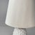 1970s Italian Modern Ananas Shape Table Lamp in White Ceramic, 1970s For Sale - Image 5 of 7