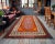This authentic 1950s Artvin kilim is a striking example of Eastern Black Sea weaving, showcasing the region's strong...