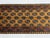 Terracotta Brown Turkmen Wool Runner Rug, Tribal Geometric Gul Design For Sale - Image 6 of 13