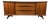 Mid-Century Modern Walnut Dresser With Sculpted Inlay Drawer Fronts For Sale