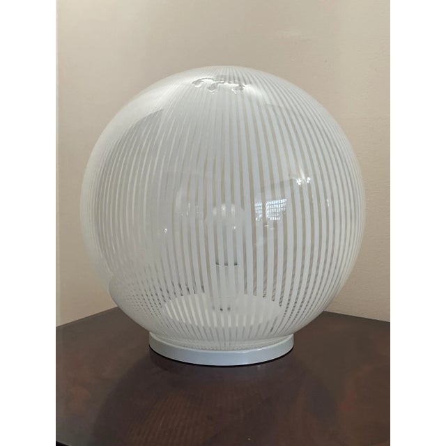 Murano Glass Table Lamp in the style of Venini, 1970s For Sale - Image 6 of 8