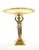 French 20th Century Classical Brass Maiden Figural Centerpiece With Relief Medal For Sale - Image 11 of 11