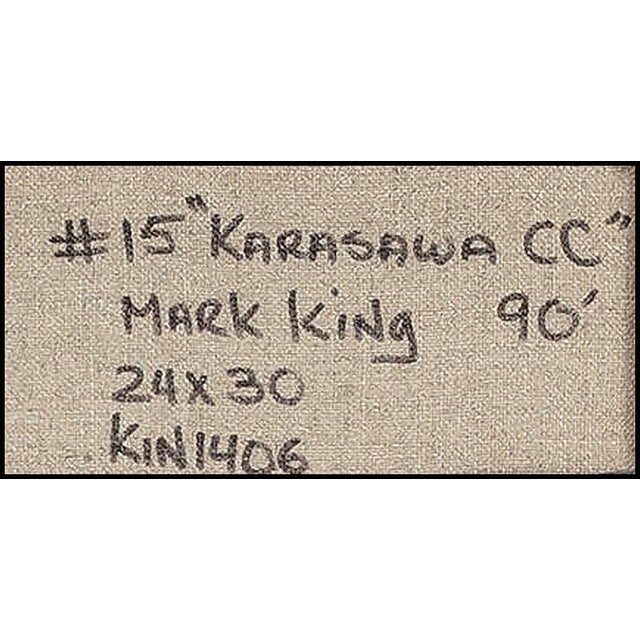 1990s Karasawa Country Club, Hole 15, Mark King For Sale - Image 5 of 5