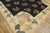 1750s Black Floral Medallion Antique Bessarabian Flat-Weave Rug 7'3" X 11'4" Wool Carpet For Sale In New York - Image 6 of 6