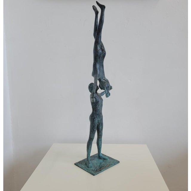Metal Antonio Giancaterino, Amanti, Bronze For Sale - Image 7 of 13