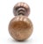 Pair of Vintage 2 In. Darkened Brass Passage Door Knobs For Sale - Image 6 of 7