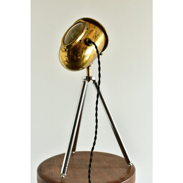 1920s SideRay Spotlight, Signed For Sale - Image 11 of 11