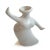 Art Ceramic Female Figurine Vase by Michael Lambert, in Very Good conditions. Designed 1980 to 1989 This piece has an...