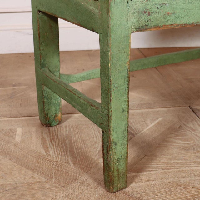Vintage Welsh Farmhouse Bench in Pine For Sale - Image 8 of 12