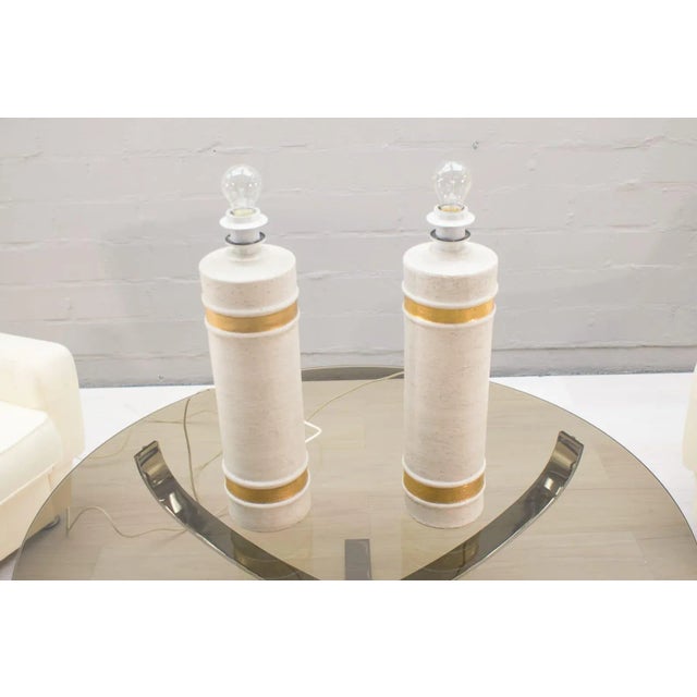 Bitossi Glazed Bergboms Birch Lamps from Bitossi, 1960s, Set of 2 For Sale - Image 4 of 6