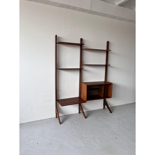 Scandinavian Modular Bookcase by John Texmon, 1950s For Sale - Image 11 of 12
