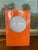 Glass 1970s Space Age Triangular Table Lamp in Orange Plastic With White Glass Domes. For Sale - Image 7 of 10
