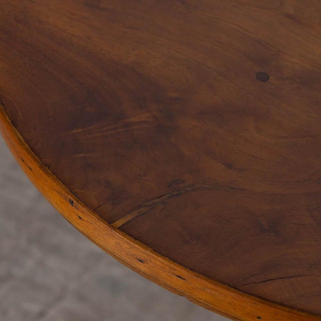 1950s French Wood Side Table For Sale - Image 11 of 12