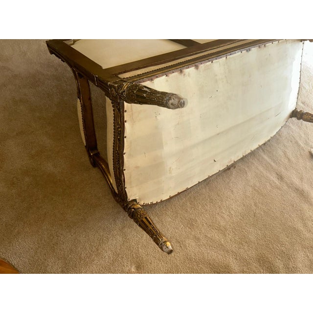 Mid 20th Century French Louis XIV Style Sofa For Sale In Miami - Image 6 of 7