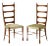 1950's Paolo Buffa High Back Side Chairs - A Pair For Sale