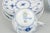 Blue Fluted Plain Coffee Cups and Saucers from Royal Copenhagen, Early 20th Century, Set of 6 For Sale - Image 4 of 7