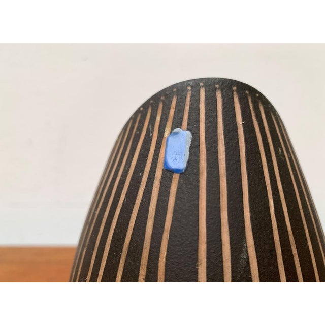Ceramic Mid-Century West German Pottery WGP Fischmaul Vase from Steuler, 1960s For Sale - Image 7 of 17