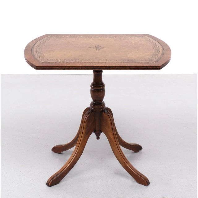 English Tilt Top Wine Table, 1970s For Sale - Image 12 of 12