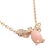 Contemporary Chaumet Rose Gold Attrape-Moi Diamond Pink Opal Necklace For Sale - Image 3 of 13