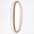 With a triple braided detail, this chic narrow mirror is perfect for powder room or small entryway. Hang in multiples &...