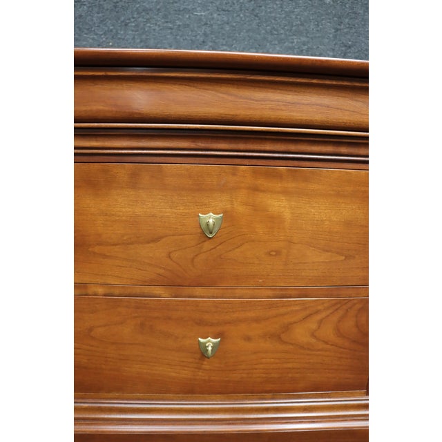 Wood Louis Philippe Style Cherry Nightstands by Stickley – Pair For Sale - Image 7 of 15