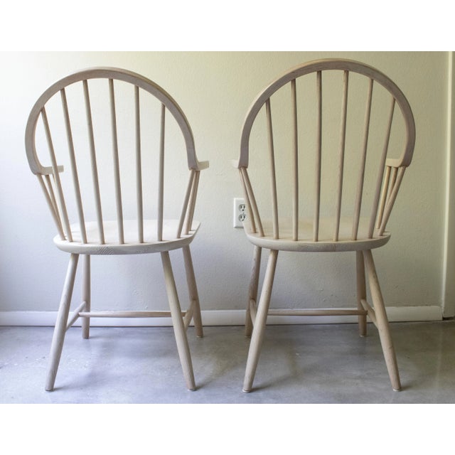 Mid 20th Century Danish Mid-Century Erik Ole Jorgensen for Nordisk Andels Eksport Captain Chairs - a Pair For Sale - Image 5 of 10