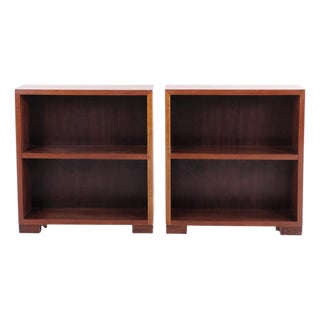 Mahogany Bedside Tables, 1920s, Set of 2 For Sale