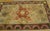 1900s Brown Floral Antique Fan Arc Border American Folk Art Hooked Small Rug For Sale In New York - Image 6 of 15