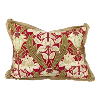 Art Deco Fabric Pillow For Sale