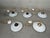 Vintage Opaline Pendant Lights, 1950s, Set of 5 For Sale - Image 3 of 13