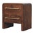 The Smoked Oak and Mango Wood Curved Nightstand brings a refined balance of craftsmanship, character, and everyday...