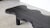Contemporary Black Crocodile Low Table by Atelier Thomas Serruys For Sale - Image 3 of 12