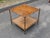 Brown Baker Furniture Mid 20th Century Two-Tier Caned Faux Bamboo End Table For Sale - Image 8 of 11